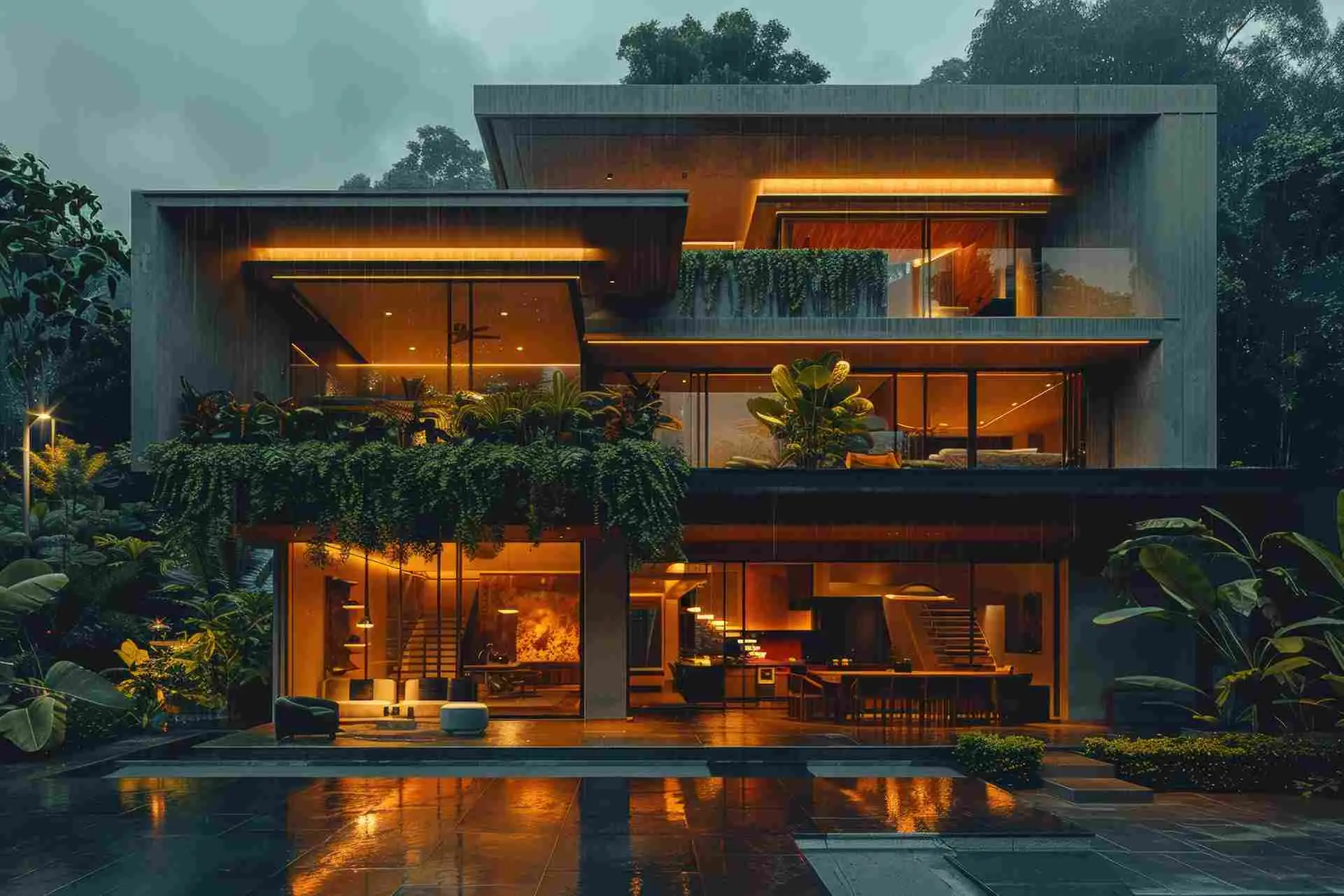 Modern residential home construction in Chennai